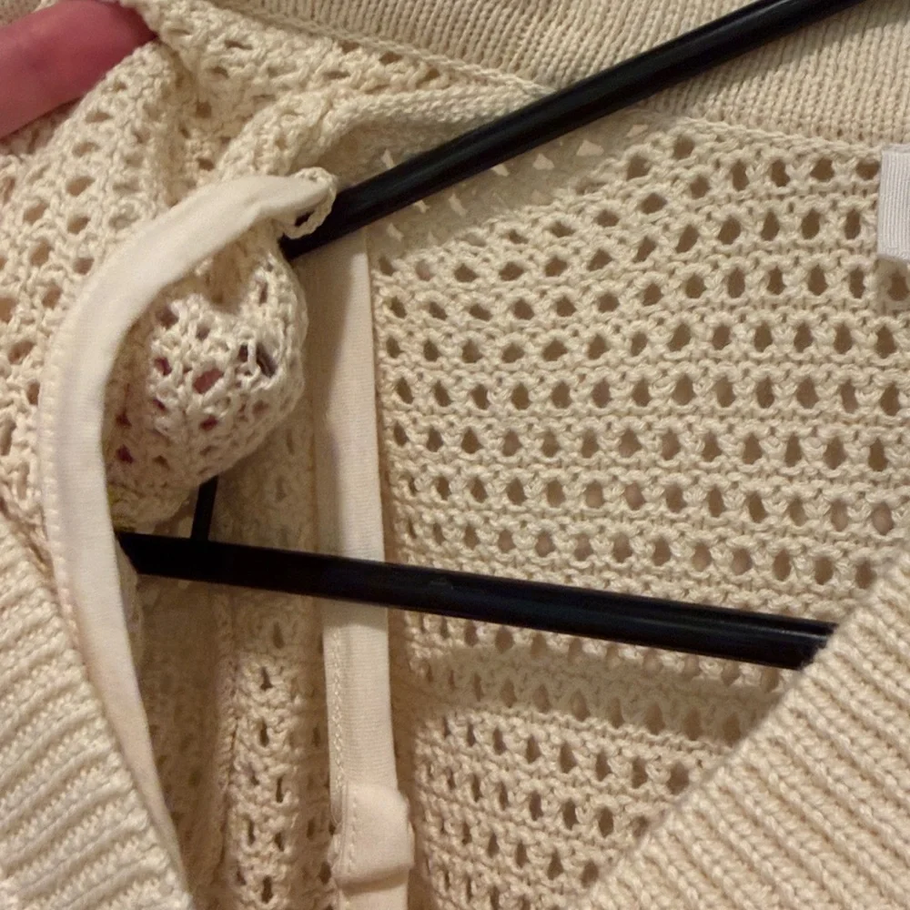 The Drop crochet dress with slip - Picture 4 of 7